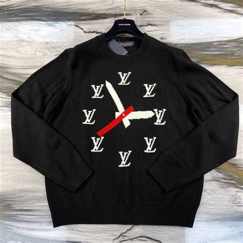 louis vuitton clock shirt|Louis Vuitton sweaters.